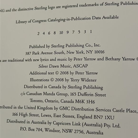 SING 🎤 Favorite Folk Songs w CD incl 12 folk songs.Peter Yarrow Song🎵book📕 - Picture 9 of 17